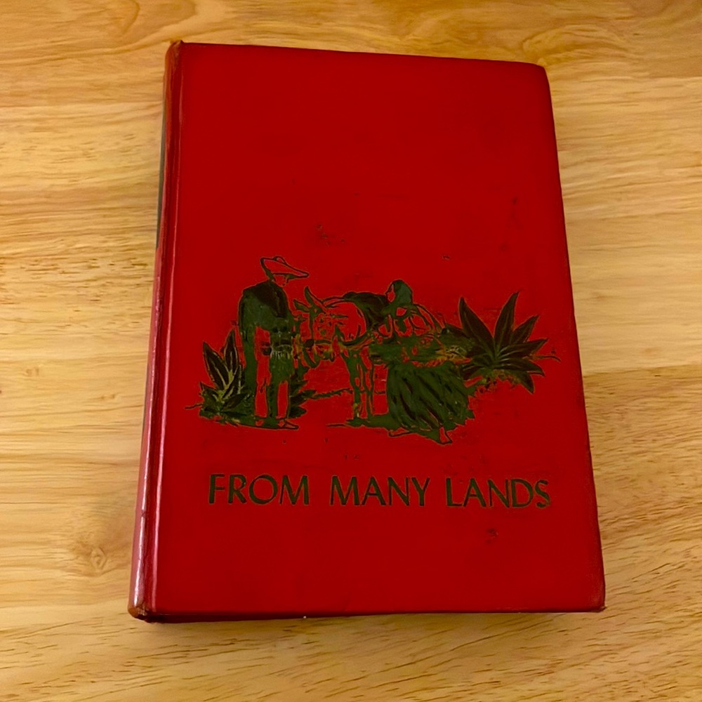 From Many Lands The Children’s Hour vintage hardcover 1953 book 9